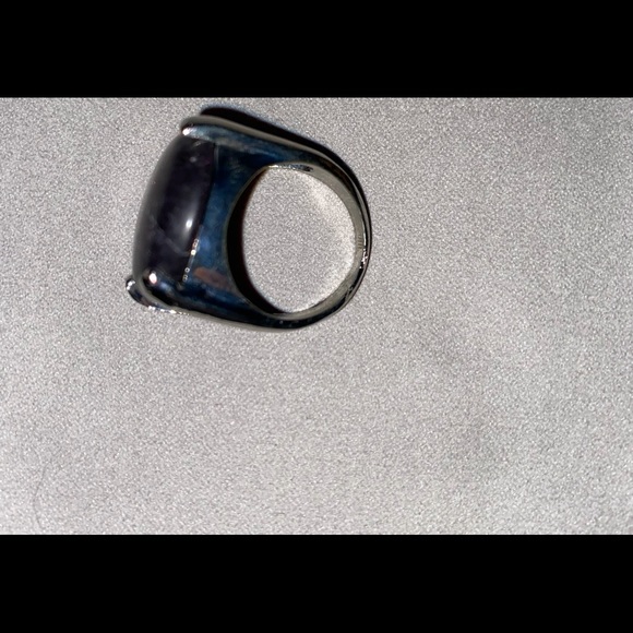 ART DECO AGATE RING - Picture 6 of 7